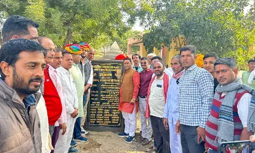 विधायक बैरवा ने बनेड़ा में किया विभिन्न कार्यों का लोकार्पण और शिलान्यास