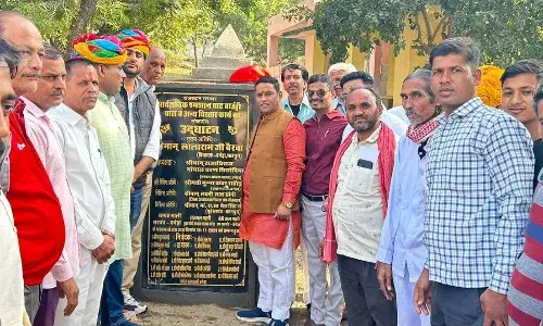 विधायक  ने बनेड़ा में किया विभिन्न कार्यों का लोकार्पण और शिलान्यास