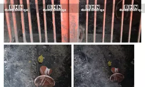 रायला भेरू नाथ मंदिर में मिला पशु अवशेष ग्रामीणों में रोष व्याप्त*