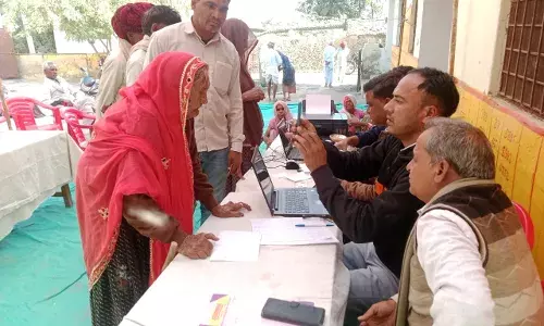 विमुक्त घुमन्तु एवं अर्द्धघुमन्तु सहायता शिविर में हाथों हाथ शुरू हुई कई माह से बंद पेंशन