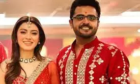 शादी की दूसरी सालगिरह मना रही हंसिका ने पति संग शेयर कीं रोमांटिक तस्वीरें