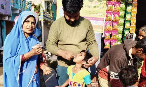 पीपलूंद मे 0 से 5 वर्ष तक के 1 हजार 29 नन्हे मुन्ने बच्चों ने घटकी दो बूंद जिंदगी की