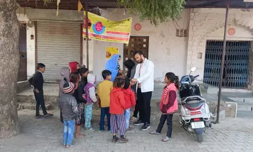 200 नौनिहालों ने गटकी पोलियो की खुराक