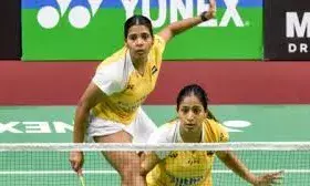 बीडब्ल्यूएफ वर्ल्ड टूर फाइनल्स : ट्रीसा-गायत्री ने मलेशियाई जोड़ी को हराकर सेमीफाइनल की उम्मीदें बरकरार रखीं