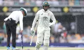 तीसरा टेस्ट : लगातार बारिश ने रोका पहले दिन का खेल, स्टंप्स तक ऑस्ट्रेलिया का स्कोर- 28/0