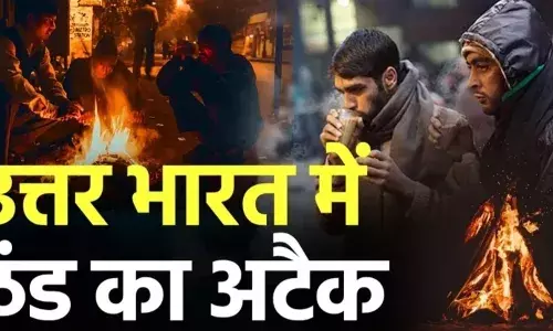 राजस्थान सहित15 राज्यों में शीतलहर, पारा 5 डिग्री तक लुढ़का;