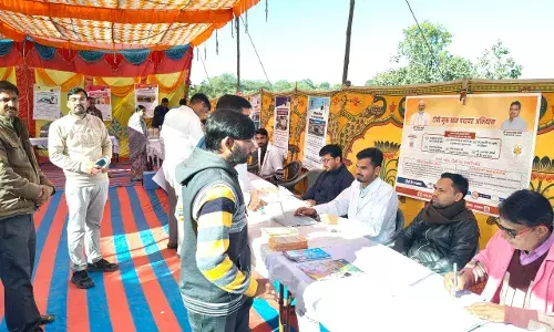 मुख्यमंत्री आयुष्मान आरोग्य  शिविरों में 4 497 लोगों ने उठाया निःशुल्क स्वास्थ्य सेवाओं का लाभ