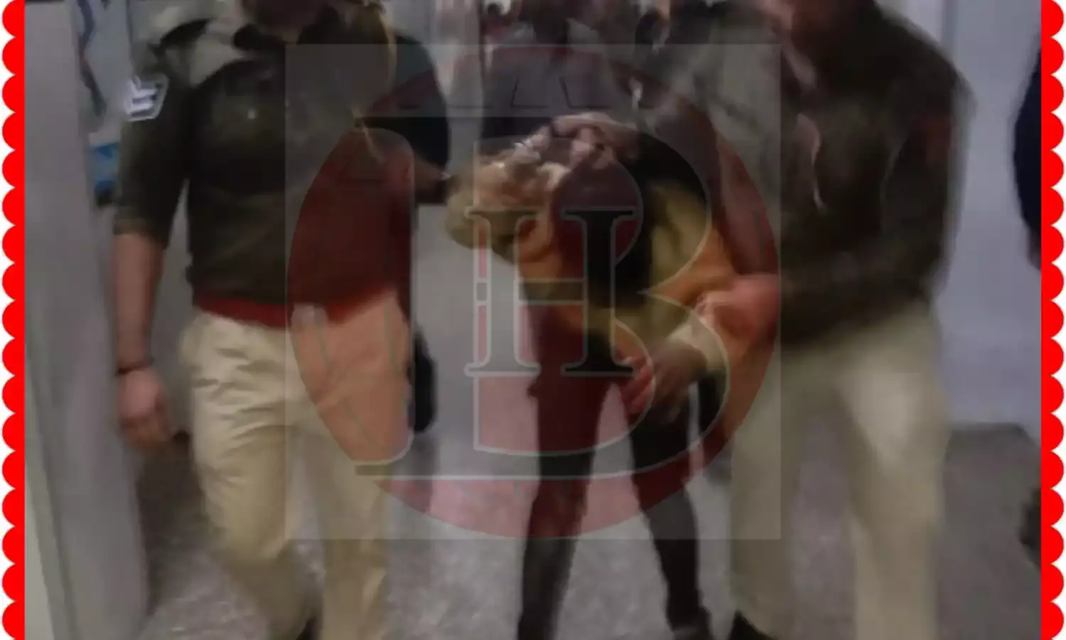 जेब काटने के संदेह में लोगो ने पीटा, पुलिस लाई अस्पताल वहां से किया भागने का प्रयास, फिर होमगार्ड कर्मियों ने दबोचा