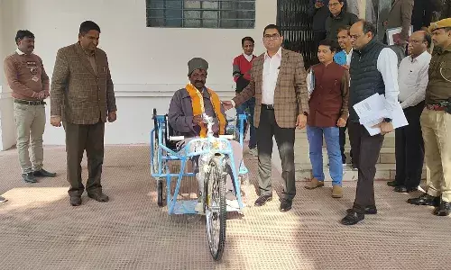 दिव्यांगजन के लिए सहारा बन रही राज्य सरकार