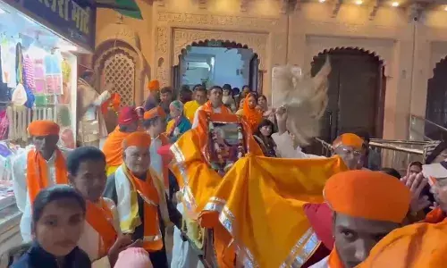 श्रीनाथजी मंदिर में गुसाईजी का प्राकट्योत्सव मनाया