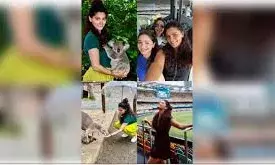 सैयामी खेर ने ऑस्ट्रेलिया में अपना बचपन का ख्वाब पूरा किया