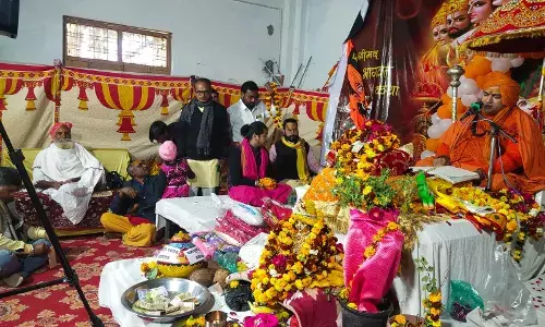 शाहपुरा में श्रीमद भागवत कथा का भव्य समापन, श्रोताओं को मिला आध्यात्मिक अनुभव