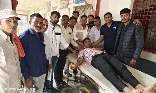 95 यूनिट किया रक्तदान