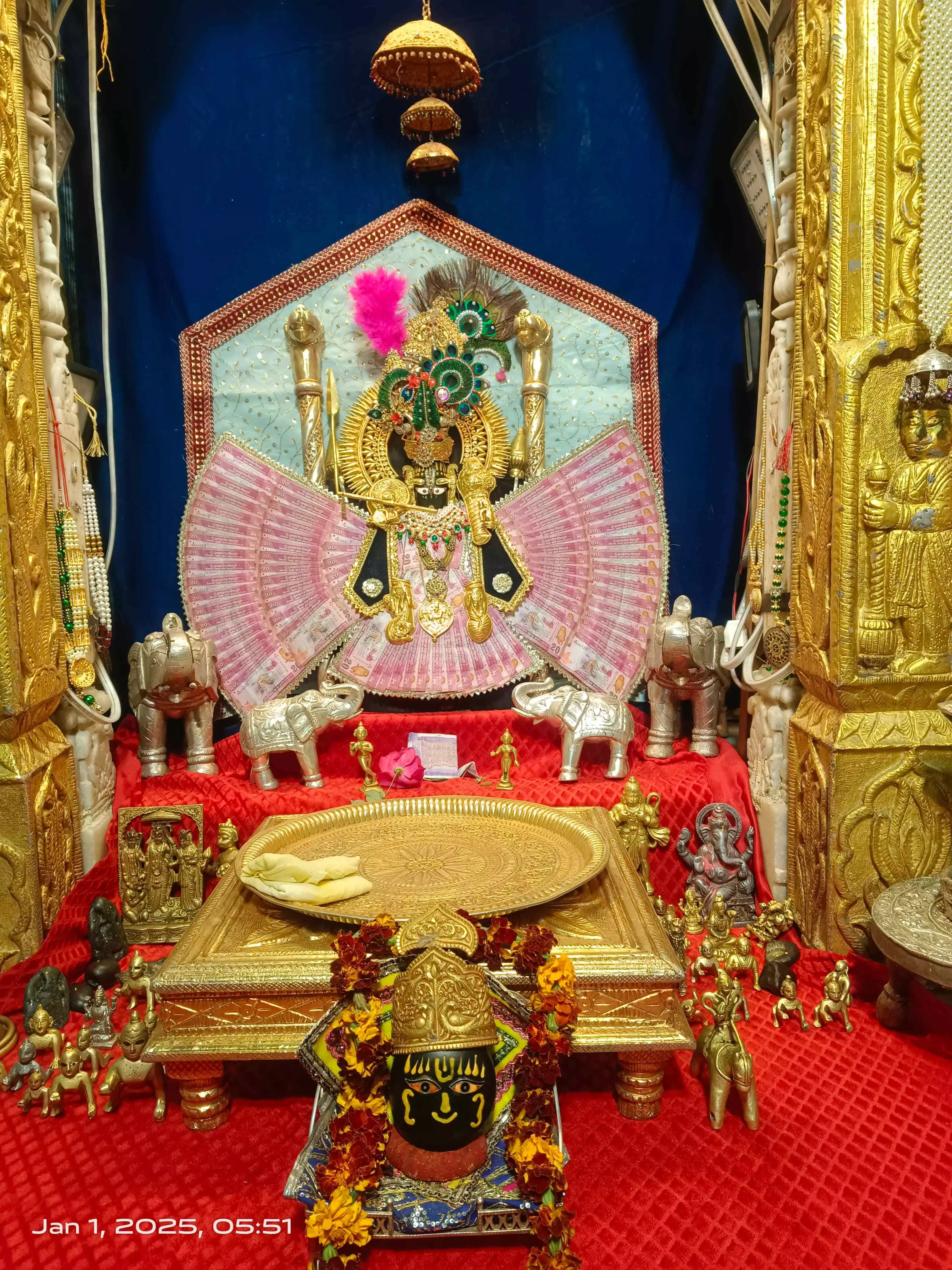 जय श्री कोटड़ी श्याम दरबार आज मंगला श्रृंगार आरती के दर्शन दिनांक     1-1-2025