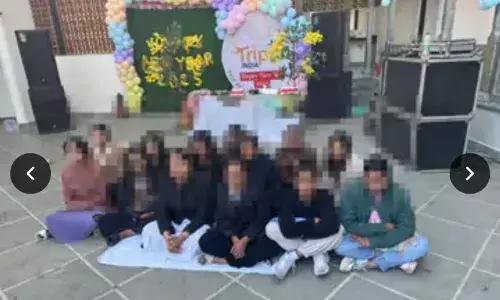 उदयपुर के होटल में न्यू ईयर पर रेव पार्टी पकड़ी, भीलवाड़ा के आयोजक  सहित 38 गिरफ्तार,