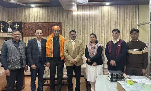 प्रतियोगिता में उत्कृष्ट प्रदर्शन पर किया सम्मानित