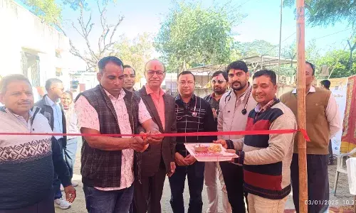 बनेड़ा में आयुष्मान आरोग्य शिविर का शुभारंभ