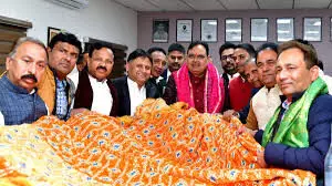 भजनलाल की ओर से ख्वाजा साहब की दरगाह में चादर पेश भजनलाल की ओर से ख्वाजा साहब की दरगाह में चादर पेश