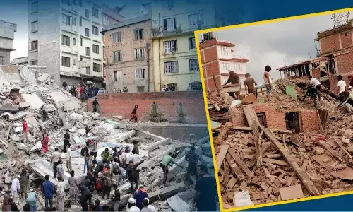 भारत, नेपाल और चीन में लगातार भूकंप, 53 की मौत, घरों से निकले लोग