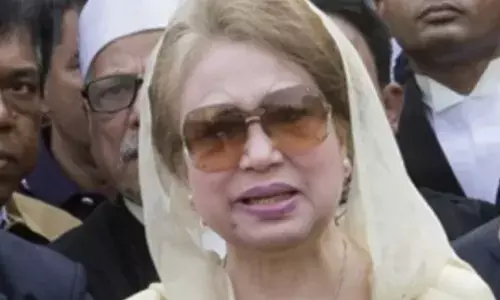 अब खालिदा जिया ने  छोड़ा बगलादेश