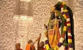 प्राण प्रतिष्ठा की पहली वर्षगांठ पर पीतांबरी पोशाक पहनेंगे रामलला, 11 जनवरी को होगा भव्य अभिषेक