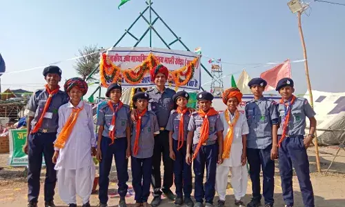 जिला स्तरीय रिले एंड मिनी जंबूरी में  लिया हिस्सा