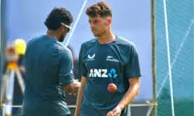 न्यूजीलैंड की चैम्पियंस ट्रॉफी टीम घोषित, सैंटनर पहली बार बड़े आईसीसी टूर्नामेंट में कप्तानी करेंगे न्यूजीलैंड की चैम्पियंस ट्रॉफी टीम घोषित, सैंटनर पहली बार बड़े आईसीसी टूर्नामेंट में कप्तानी करेंगे