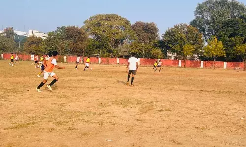 अंडर 20 पुरुष फुटबॉल ट्रायल प्रताप नगर मैदान पर संपन्न अंडर 20 पुरुष फुटबॉल ट्रायल प्रताप नगर मैदान पर संपन्न