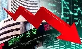 शेयर बाजार में भारी गिरावट, सेंसेक्स करीब 800 अंक और निफ्टी इतने अंक फिसला