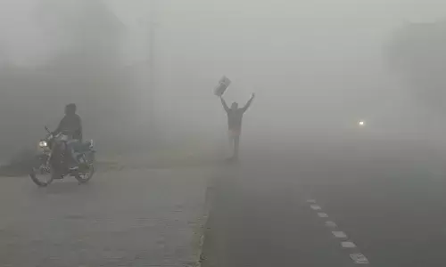 सवाईपुर क्षेत्र में छाया घना कोहरा, 50 मीटर रही विजिबिलिटी