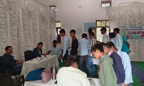 स्वास्थ्य परीक्षण शिविर संपन्न
