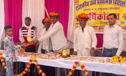 खोखरा में वार्षिकोत्सव एवं भामाशाह सम्मान समारोह आयोजित