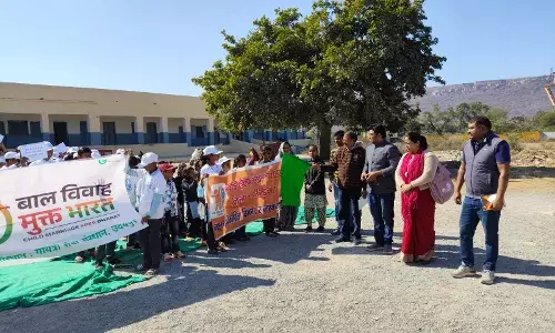 गोपाल नगर स्कूल के वार्षिक उत्सव कार्यक्रम मे बाल विवाह, बाल श्रम एवं नशे के दुष्परिणाम पर बच्चो एवं ग्राम वासियो को किया जागरूक