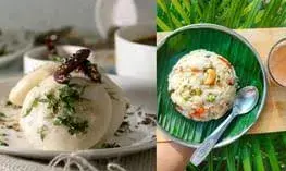 साउथ इंडियन नाश्ते इडली और उपमा में कितनी कैलोरी होती है?