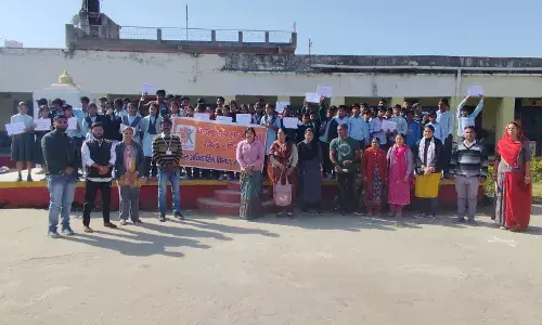 बेटी बचाओ बेटी पढ़ाओ अभियान के तहत रैली का आयोजन