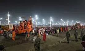 कड़े सुरक्षा बंदोबस्त के बीच संपन्न हुआ बसंत पंचमी अमृत स्नान पर्व कड़े सुरक्षा बंदोबस्त के बीच संपन्न हुआ बसंत पंचमी अमृत स्नान पर्व