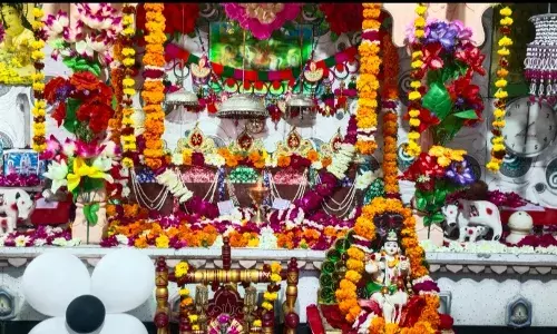 1113 दीपक प्रज्वलित कर मनाई माई साता