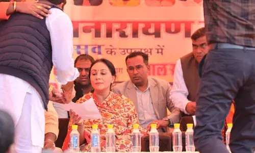 कोटडी में अधूरे पड़े बाईपास को लेकर उपमुख्यमंत्री को सौंपा  ज्ञापन