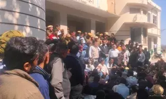 नाथद्वारा नगर पालिका में परिसीमन कर राजस्व गांवो को सम्मिलित नहीं करने हेतू दिया   ज्ञापन