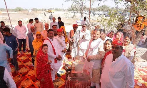 श्री निमड़िया भैरव देव मंदिर के जीर्णोद्धार पर हवन सहित धार्मिक कार्यक्रम सम्पन्न