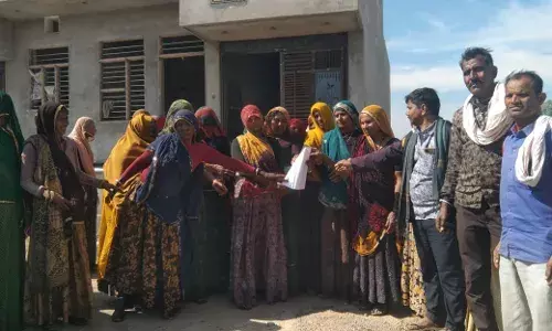 किशनपुरा के ग्रामीणों ने सरपंच को ज्ञापन दिया , नरेगा में धांधली का लगाया आरोप