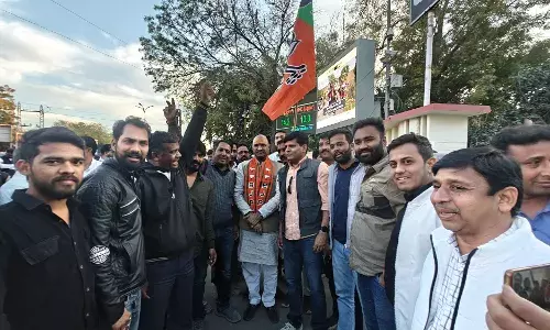 दिल्ली में भाजपा के विजयी होने पर भाजपा ने आतिशबाजी कर जश्न मनाया दिल्ली में भाजपा के विजयी होने पर भाजपा ने आतिशबाजी कर जश्न मनाया