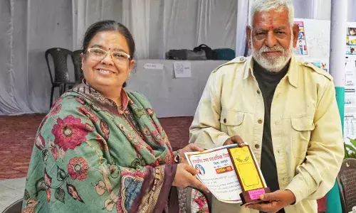 करियर मेले में संचिना से छात्रों ने लिया मार्गदर्शन