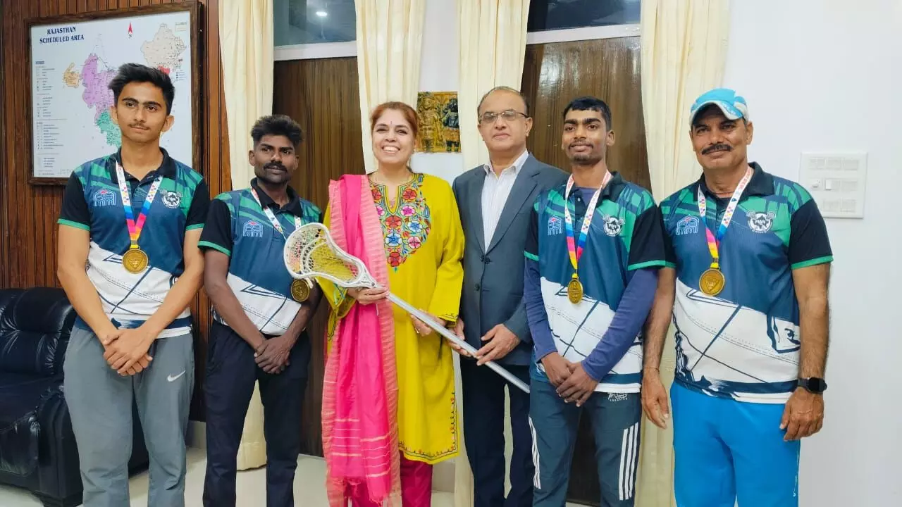 उदयपुर के तीन लैक्रोज खिलाड़ी जापान में खेलेंगे एशियाई प्रतियोगिता उदयपुर के तीन लैक्रोज खिलाड़ी जापान में खेलेंगे एशियाई प्रतियोगिता
