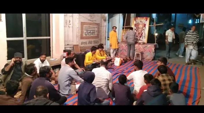 110 गांवो की प्रभात फेरियो के हरिकीर्तन गूंज उठा बिलिया। 110 गांवो की प्रभात फेरियो के हरिकीर्तन गूंज उठा बिलिया।