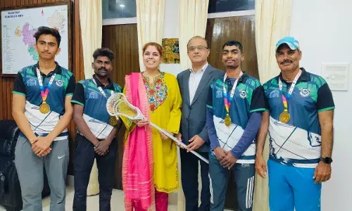 उदयपुर के तीन लैक्रोज खिलाड़ी जापान में खेलेंगे एशियाई प्रतियोगिता