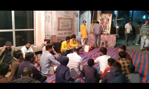 110 गांवो की प्रभात फेरियो के हरिकीर्तन गूंज उठा बिलिया।