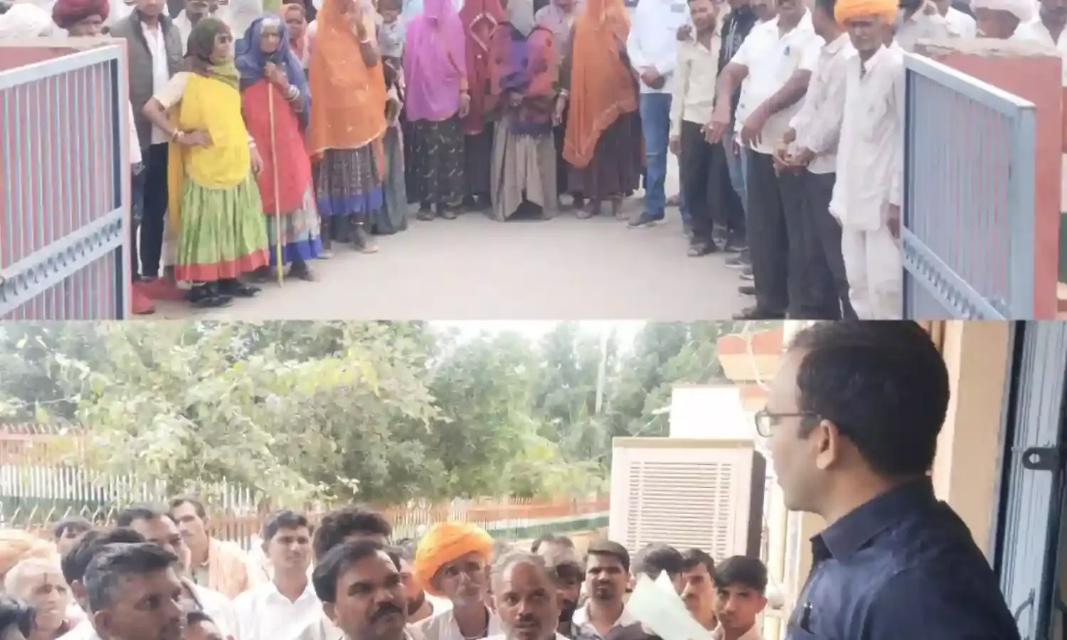 ग्राम पंचायत बोरेला के ग्रामीणों का विरोध नगरपालिका आसींद में गावो को जोड़ने का मामला