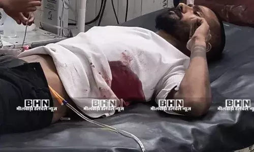 पन्नाधाय सर्किल पर चाकू बाजी एक युवक घायल