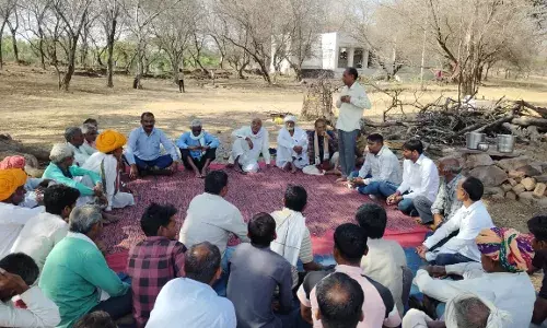 मीना समाज विकास संस्थान की बैठक में सामाजिक कुरीतिया मिटाने का लिया संकल्प ,बेलों से खेती करने पर जोर दिया गया